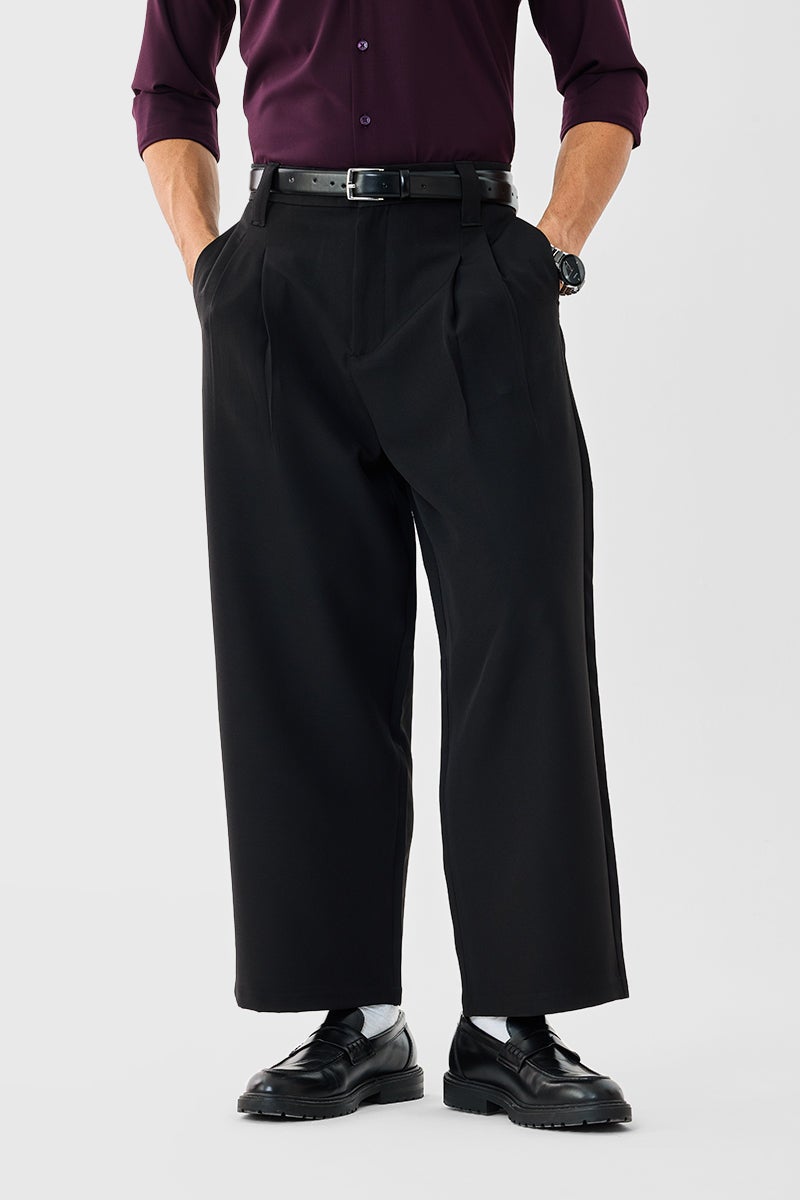SNITCH Baggy Stretch Trousers - Image 1